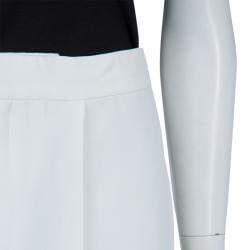 Pre Owned Chloe Off White Tailored Trousers M