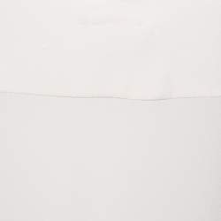 Pre Owned Chloe Light Beige Silk Blouse L