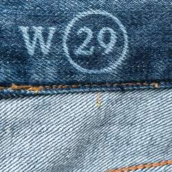 Chloe Blue Denim Straight-Leg Semeru Jeans M Waist 29"