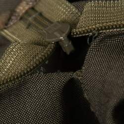 Pre Owned Chloe Olive Green Crepe Pleated Side Buckled Trousers M