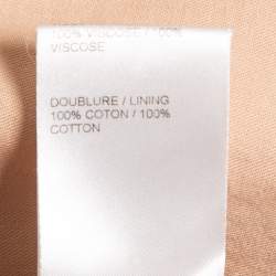 Pre Owned Chloe Beige Crepe Shorts L