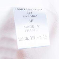 Pre Owned Chloe Pale Pink Silk Sleeveless Top  S