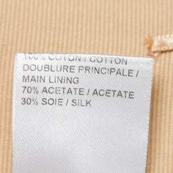 Pre Owned Chloe Black Crepe Straight Fit Pants M