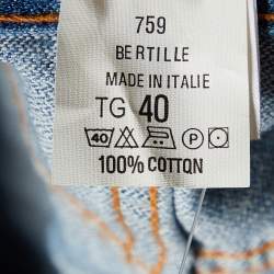 Chloe Blue Denim Jupe Mini Skirt M