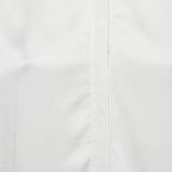 Chloe Grey Silk Button Front Shirt M