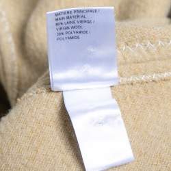 Chloe Beige Wool Wide Sleeve Coat S