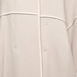Chloe Light Grey Wool Coat M