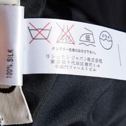 Pre Owned Chloe Black Silk beaded Detail Top M