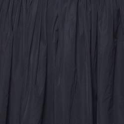 Pre Owned Chloe Black Cotton Pleated Gaucho Pants S