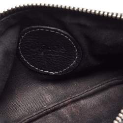 Pre Owned Chloe Black Leather Paddington Pochette Bag