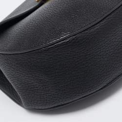 Pre Owned Chloe Black Leather Medium Drew Shoulder Bag