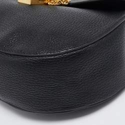 Pre Owned Chloe Black Leather Medium Drew Shoulder Bag