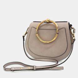 Chloe Grey Nile Bracelet Shoulder Bag