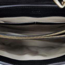 Chloe Black Leather Small Faye Day Top Handle Bag