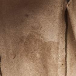 Pre Owned Chloe Red Leather Small Drew Chain Crossbody Bag