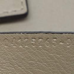 Chloe Beige Leather and Suede Mini Faye Daye Backpack