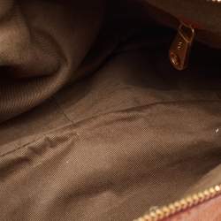 Pre Owned Chloe Orange Leather Medium Marcie Shoulder Bag