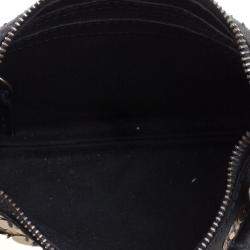Pre Owned Chloe Black and Metallic Sequin Embellished Shoulder Bag