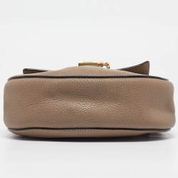 Pre Owned Chloe Beige Leather Medium Drew Shoulder Bag