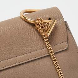 Pre Owned Chloe Beige Leather Medium Drew Shoulder Bag