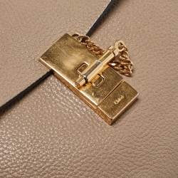 Pre Owned Chloe Beige Leather Medium Drew Shoulder Bag
