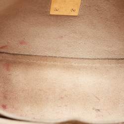 Pre Owned Chloe Beige Leather Medium Drew Shoulder Bag