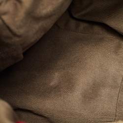 Pre Owned Chloe Red Leather Medium Marcie Shoulder Bag