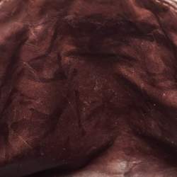 Pre Owned Chloe Brown Crocodile and Leather Medium Paddington Satchel