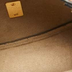 Pre Owned Chloe Brown Leather Mini Drew Shoulder Bag