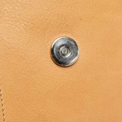 Pre Owned Chloe Tan Leather and Suede Mini Faye Daye Backpack