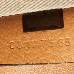 Pre Owned Chloe Tan Leather and Suede Mini Faye Daye Backpack