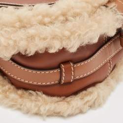 Pre Owned حقيبة كتف كلوي ميني مارسي جلد خوخي