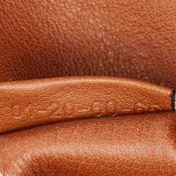 Pre Owned حقيبة كتف كلوي ميني مارسي جلد خوخي