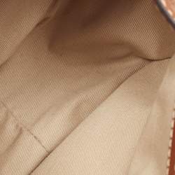 Pre Owned حقيبة كتف �كلوي ميني مارسي جلد خوخي