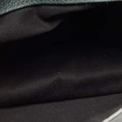 Pre Owned Chloe Dark Green Leather Medium Sally Shoulder Bag