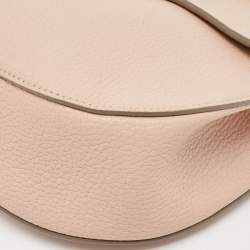 Chloe Pink Leather Medium Drew Shoulder Bag