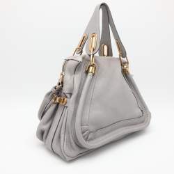 Pre Owned حقيبة كتف كلوي باراتي جلد برتقالي متوسطة