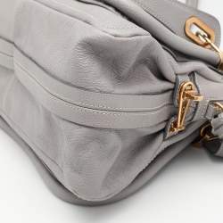 Pre Owned حقيبة كتف كلوي باراتي جلد برتقالي متوسطة