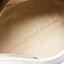 Pre Owned Chloe White Leather Medium Paddington Satchel