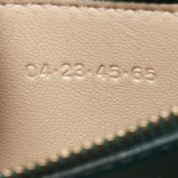 Pre Owned Chloe Green Leather Arlène Small Flap Crossbody Bag