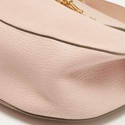 Pre Owned Chloe Pink Leather Large Drew Shoulder Bag