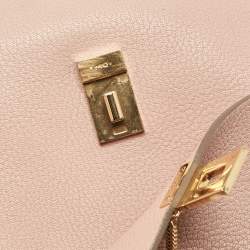 Pre Owned Chloe Pink Leather Large Drew Shoulder Bag