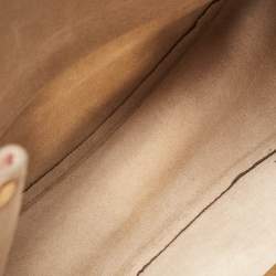 Pre Owned Chloe Pink Leather Large Drew Shoulder Bag