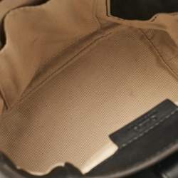 Chloe Black Leather and Suede Mini Faye Daye Backpack
