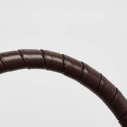 Chloe Choco Brown Python Large Marcie Hobo