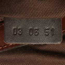 Pre Owned Chloe Brown Leather Kerala Dome Satchel