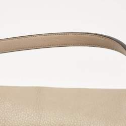 Chloe Beige Leather and Suede Medium Faye Day Top Handle Bag