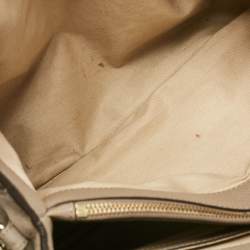 Chloe Beige Leather and Suede Medium Faye Day Top Handle Bag