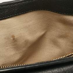 Pre Owned Chloe Black Leather Aby Day Top Handle Bag