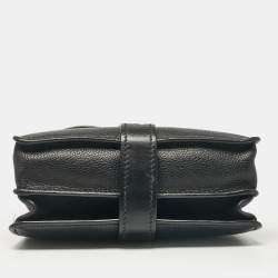 Pre Owned Chloe Black Leather Aby Day Top Handle Bag